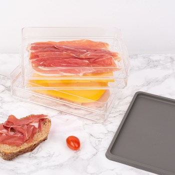Amuse pojemnik na wędliny i sery Delibox 4 szt
