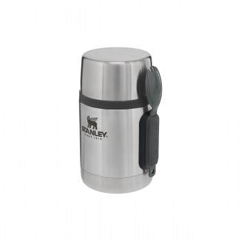 Termos obiadowy ze sztućcami ADVENTURE - STAINLESS STEEL 0,53L / Stanley