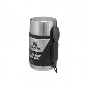 Termos obiadowy ze sztućcami ADVENTURE - STAINLESS STEEL 0,53L / Stanley