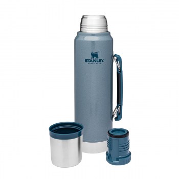 termos stanley legendary classic 1L, termos do kawy, termos na kawę, termos 1 litr, termos turystyczny, termos wojskowy, termos leduvel, najlepszy termos, termos Stanley hammertone ice, termos na napoje, wytrzymały termos, metalowy termos, stalowy termos