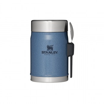 Termos obiadowy ze sztućcem CLASSIC 0,4 L Hammertone Lake Stanley 10-09382-081, termos obiadowy Stanley, termos ze sztućcem