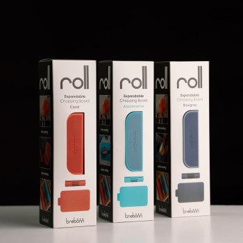Składana deska kuchenna Roll - Coral / Trebonn