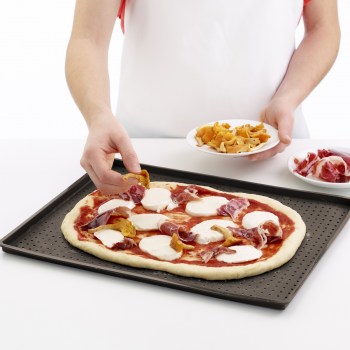 mata do pizzy Lekue, mata do pizzy, mata do pieczenia, mata do pieczenia pizzy, silikonowa mata do pieczenia, silikonowa mata do pieczenia pizzy, perforowana mata do pizzy, mata do pieczenia, mata do piekarnika, silikonowa mata, pizza z chrupiącym spodem