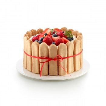 Tortownica DUO do ciasta CHARLOTTE - 18 cm / Lekue