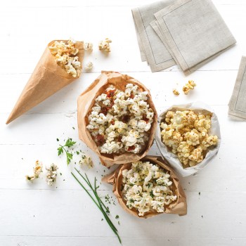 Naczynie do domowego popcornu / Lekue