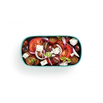 Lunchbox TO GO turkusowy / Lekue