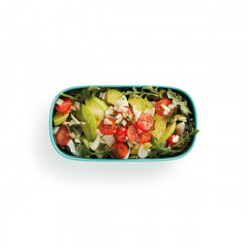 Lunchbox TO GO turkusowy / Lekue