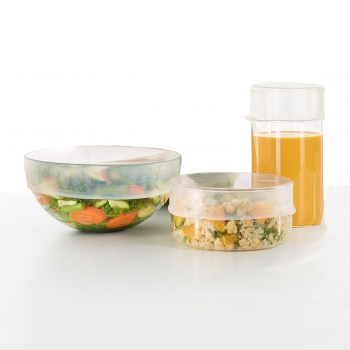 osłonka do żywności, silikonowa osłonka do żywności, osłonka wielorazowa, produkty zero waste, osłona na żywność,osłonki do puszek, osłonki do słoików, elastyczne osłonki 