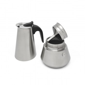 kawiarka do espresso, kawiarka stal nierdzewna, kawiarka na indukcję, kawiarka Leopold Vienna, LV113003 Leopold Vienna, kafetiera, kafetiera Leopold, Kawiarka Trevi Leopold Vienna, Leopold zaparzacz do kawy, dystrybutor Leopold, hurtownia Leopold, kawiar