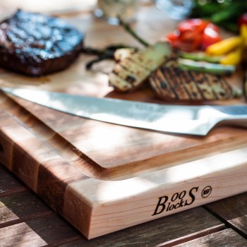 Deska do krojenia klon PRO CHEF - 46x31x4 cm / Boos Blocks