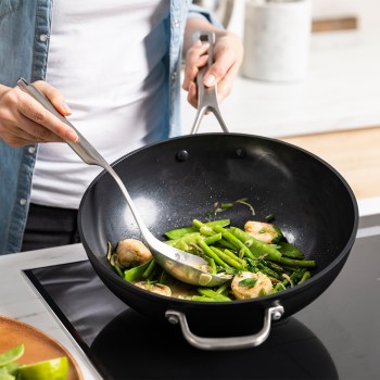 KitchenAid wok Forged Hardened Aluminium 30cm