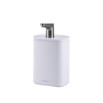 dozownik do mydła, dozownik z pompką, simplehuman dzownik, simplehuman KT1195, biały dozownik