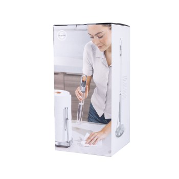 stojak na ręczniki papierowe, uchwyt na ręcznik papierowy, simplehuman KT1196, stojak simplehuman, stojak na ręcznik papierowy, uchwyt ze spryskiwaczem